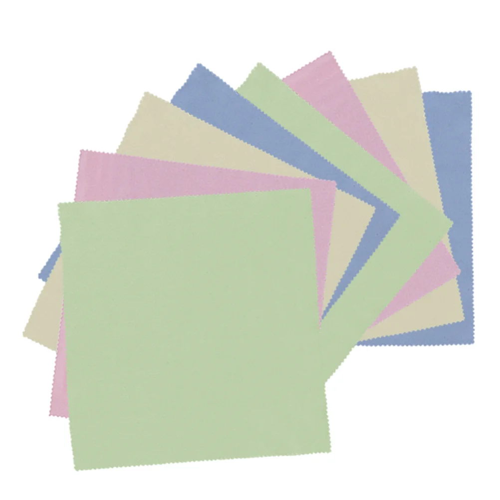 

25Pcs Polishing Cloth Microfiber Cleaning Cloths Soft Reusable Lint-Free for Eyeglasses Camera Lens Screens Cell Phones Watches