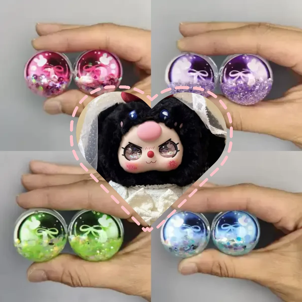 For Baby Three 400% Doll Quicksand Eye High Quality Suitable Peripheral Doll Accessories Lolita Dream Replacement Eyes Toy Gifts
