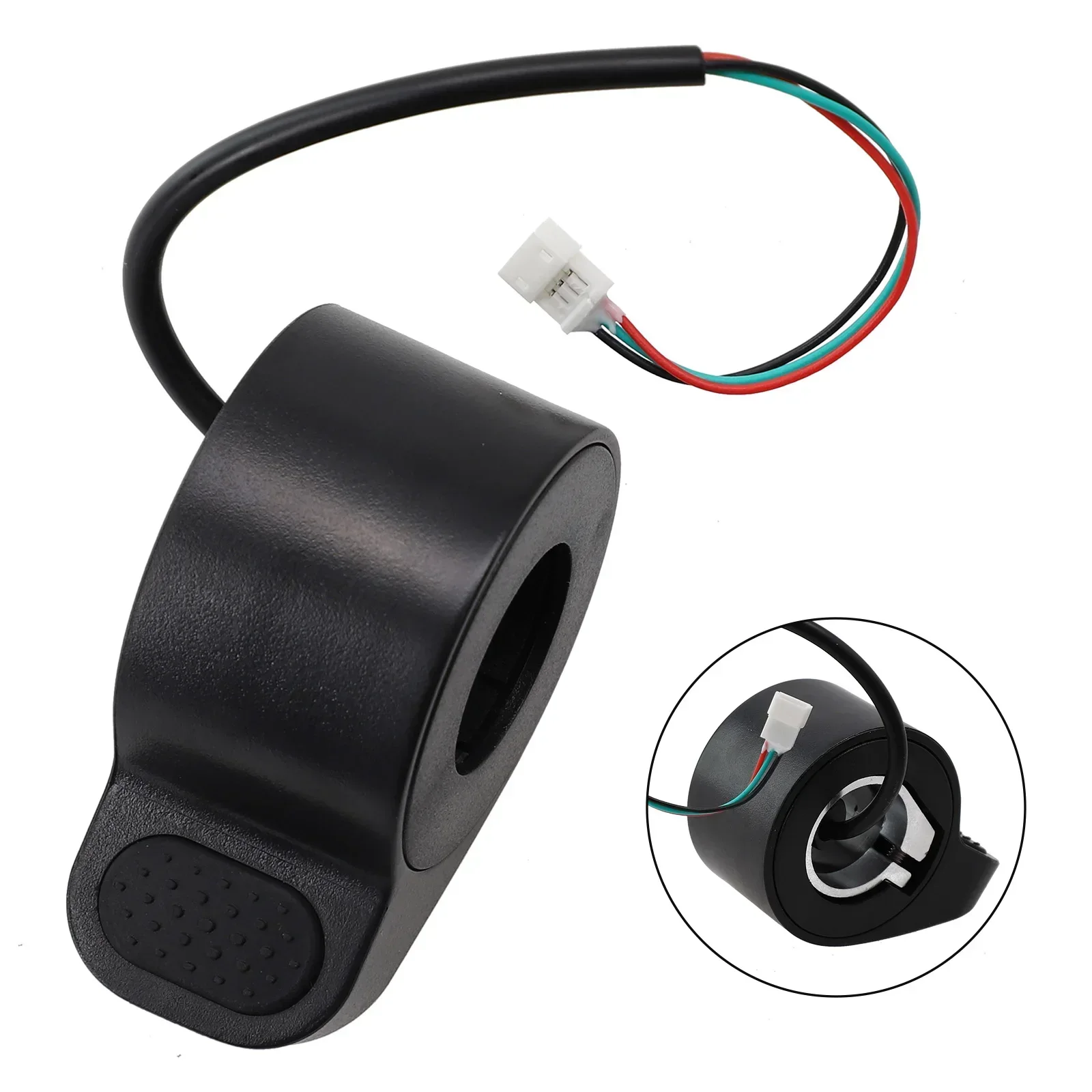 1Pc Electric Bike Thumb Finger Gas Trigger Throttle Thumb Throttle Accelerator Simple For Electric Bike Scooter   N E W