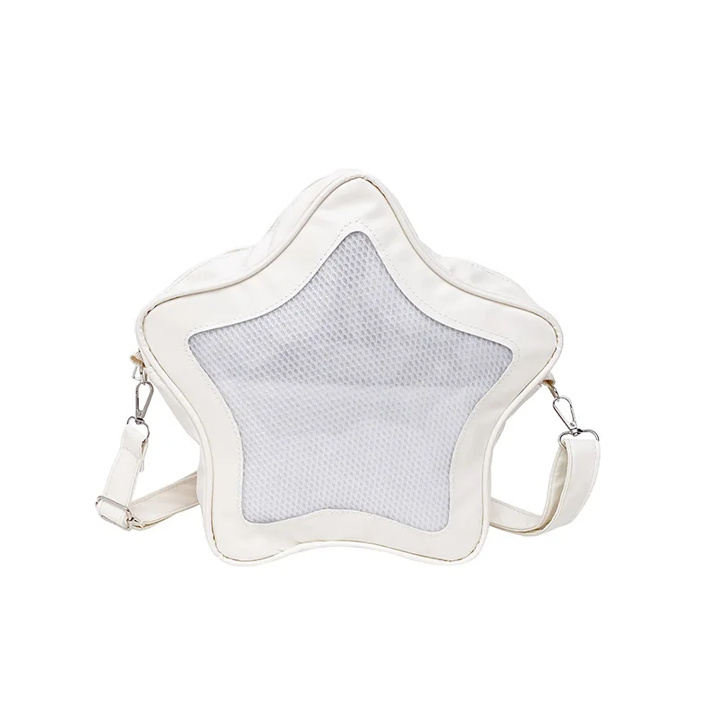 حقيبة كتف جمالية لطيفة على الطراز الياباني للطلاب Kawaii Crossbody محفظة أزياء الشارع #5