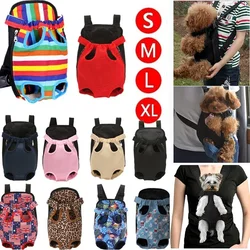Breathable Mesh Pet Backpack Carrier for Small Dogs & Cats Chihuahua-Friendly Outdoor Travel Shoulder Bag with Handle