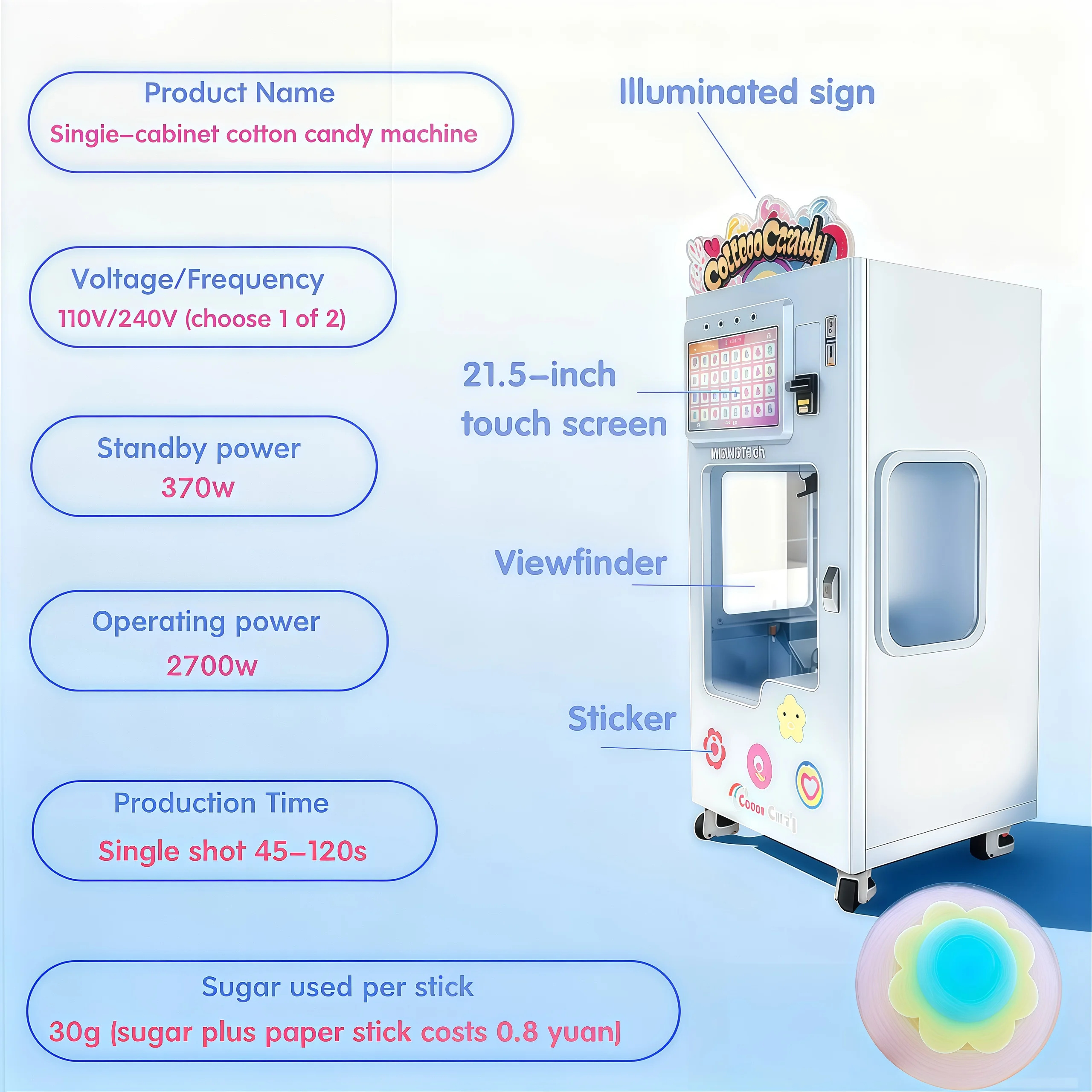 Máquina Expendedora Automática - Vending Machine Qr Code reseña y precio