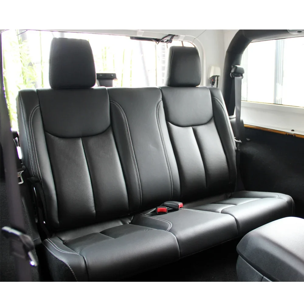 Spezieller Autositzbezug für Jeep Wrangler 2-Türer JK 2013 2014 2015 2016 2017 Autositzbezüge für Sport Sahara Rubicon Freedom – Detail 2