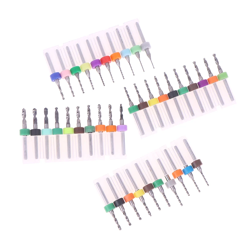 다양한 사양의 PCB 드릴 비트, 마이크로 드릴 비트, 미니 CNC 드릴 비트 세트, 인쇄 회로 기판용 드릴 비트