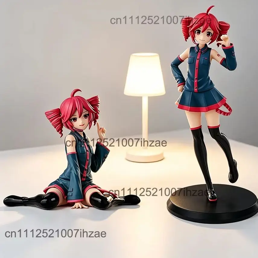 Neue Hatsune Miku Figur Teto Chokonose Doppel-Pferdeschwanz Mädchen PVC Niedliches Modell Bewegliche Humanoide Puppe Anime-Charaktere Fan-Sammlung