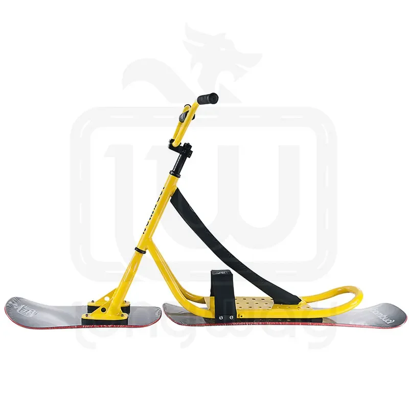 Hot sales freestyle skiing equipment snowscoot for adult snow bike