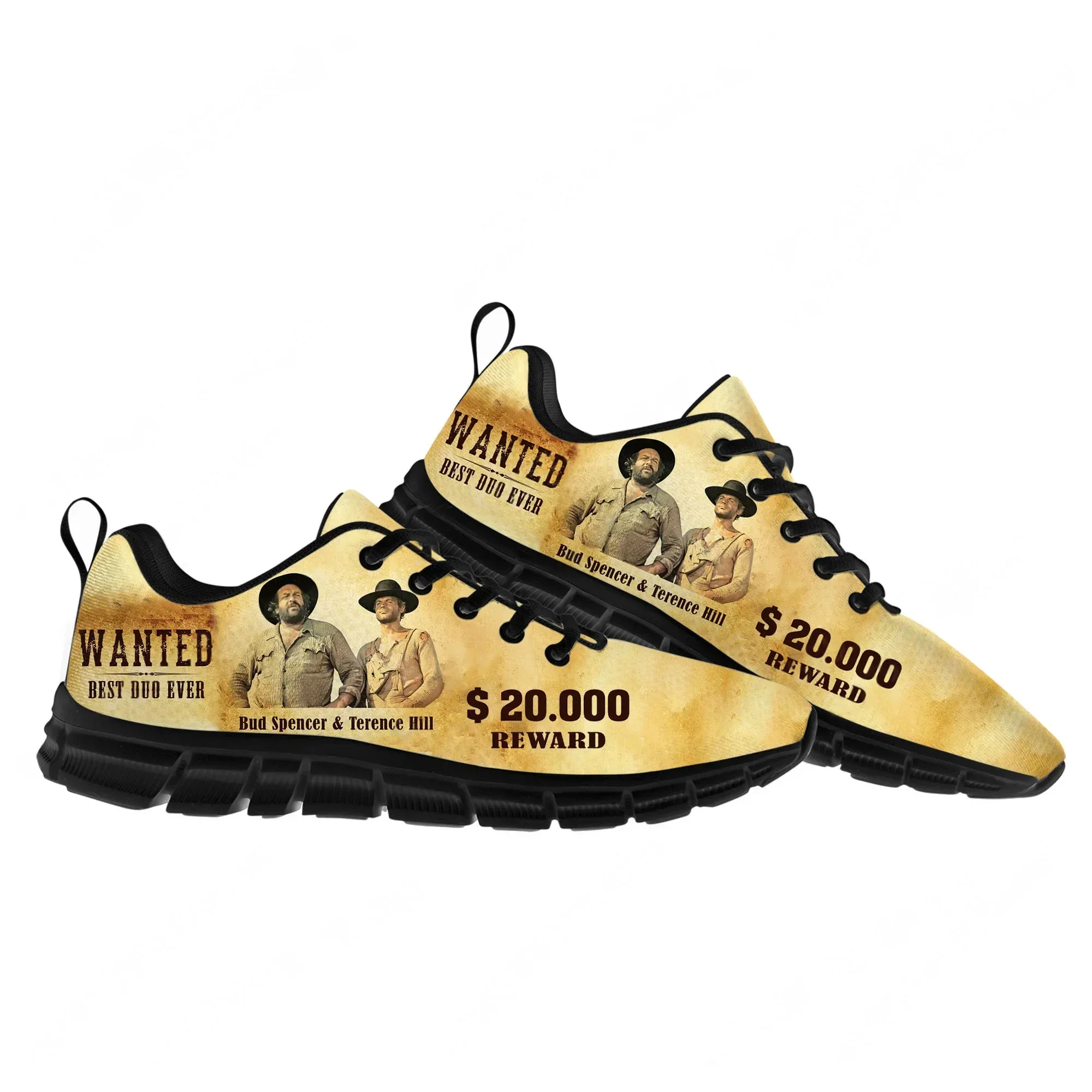 

Спортивная обувь Bud Spencer Terence Hill, мужские и женские кроссовки для подростков, повседневные кроссовки высокого качества, индивидуальные кроссовки для пар