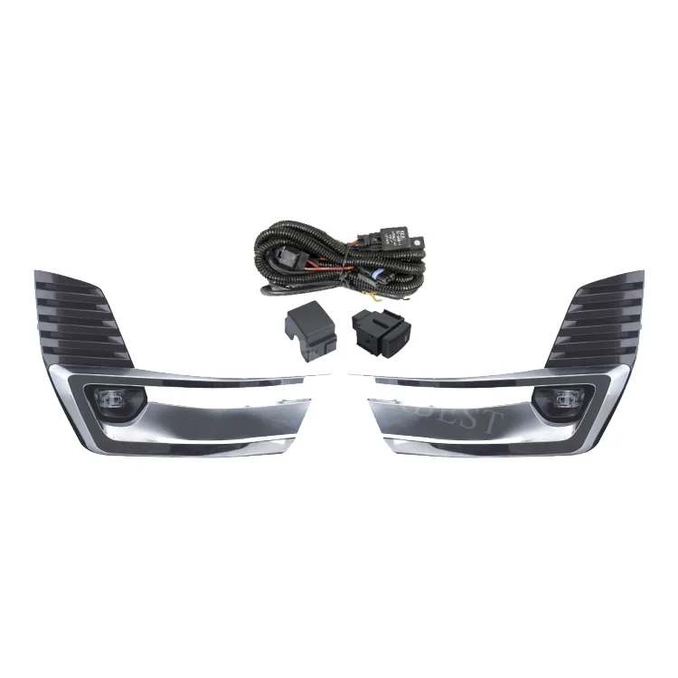 LED car bumper headlamp Patrol fog light Assembly 2020~2022y car accessories harness wire+ON/OFF Switch Patrol headlight