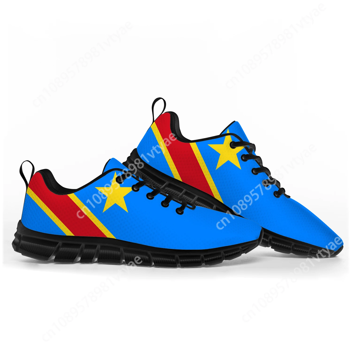 Democratic Republic of the Congo Flag Sports Shoes Mens Womens Teenager Kids Children Sneakers Custom High Quality Couple Shoes