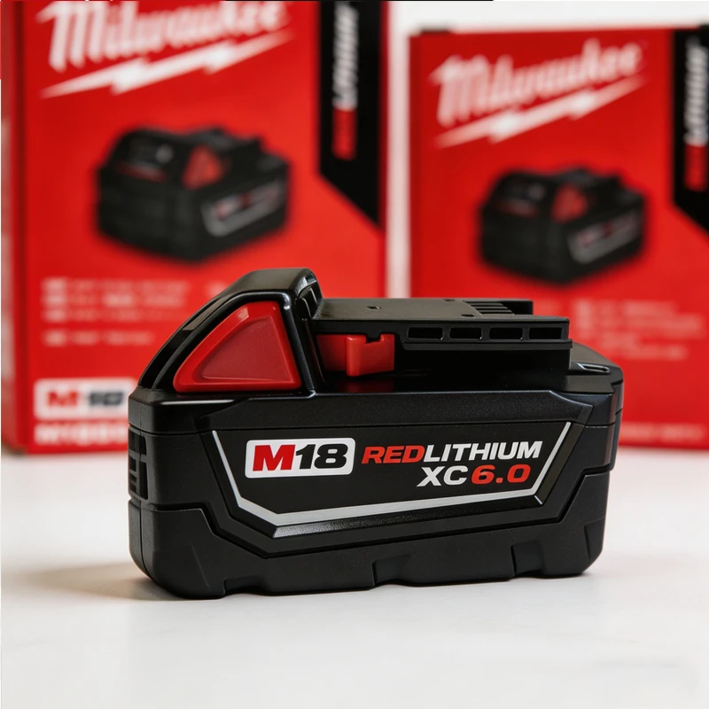 

M18 Milwaukee 5000mAh 6000mAh High Output Battery 18V Lithium-ion Rechargeable for Milwaukee M18 Cordless Power Tools