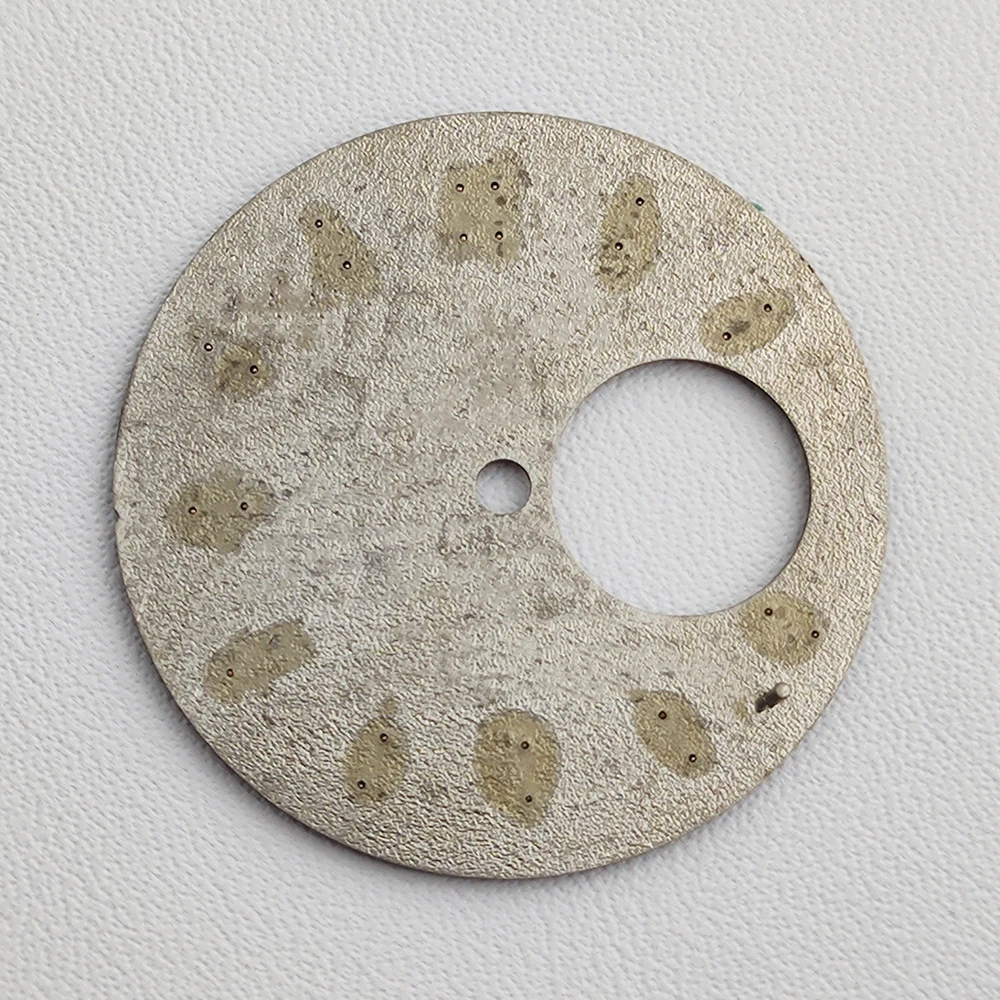 29.8mm NH38 dial Watch Dial Hollowed out dial green luminous dial suitable for N H38 movement watch accessories repair tool