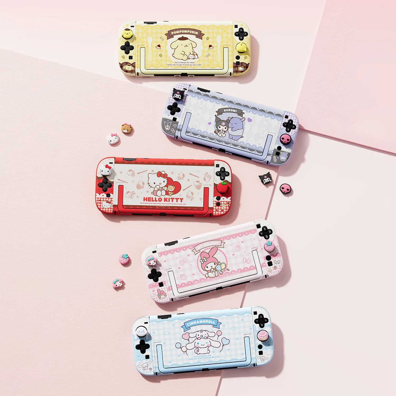 Kawaii Sanrio Mymelody Switch2 Hard Protective Shell Ns2 Controller Sleeve Cute Game Console Accessory Scratch Resistant Cover