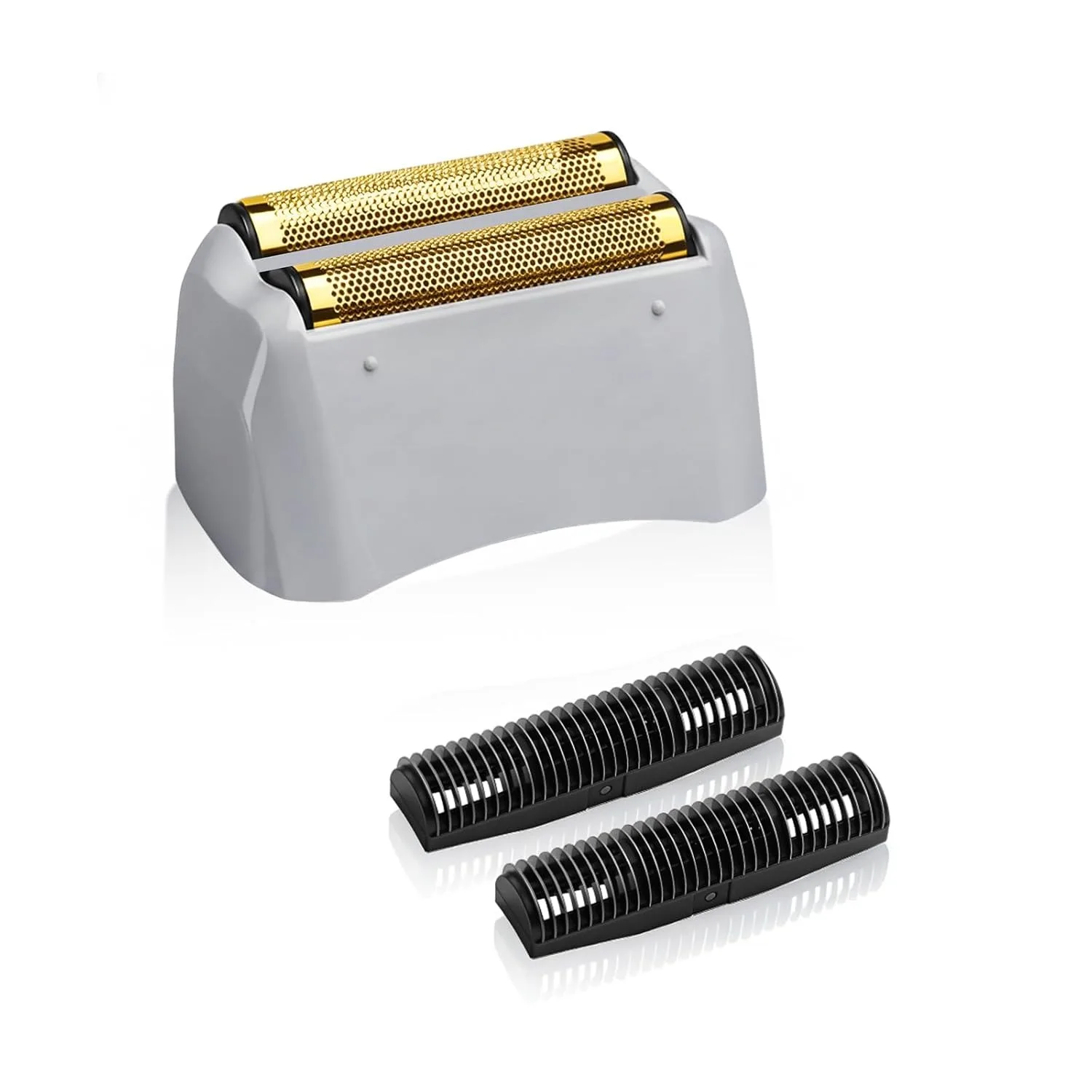 Folha e Lâmina de Substituição Pro Foil & Cutter, Peças Douradas para Barbeador Compatíveis com Andis 17150 TS-1 17155 17200 ProFoil Lithium