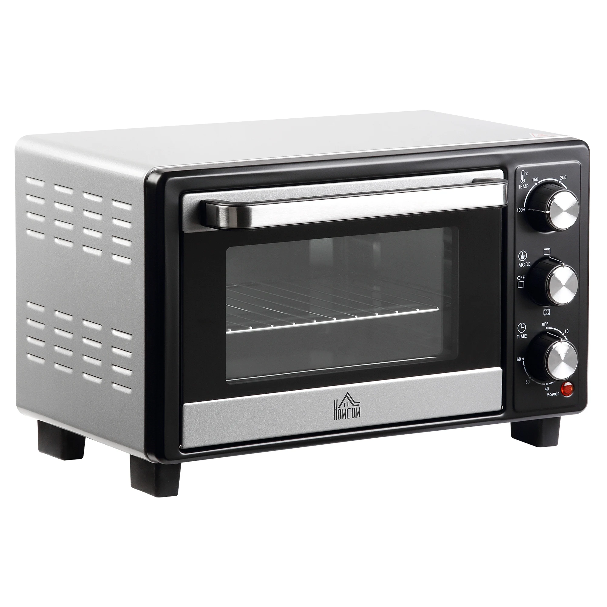 HOMCOM 16L 1400W 3 mode heat thermostat electric table oven