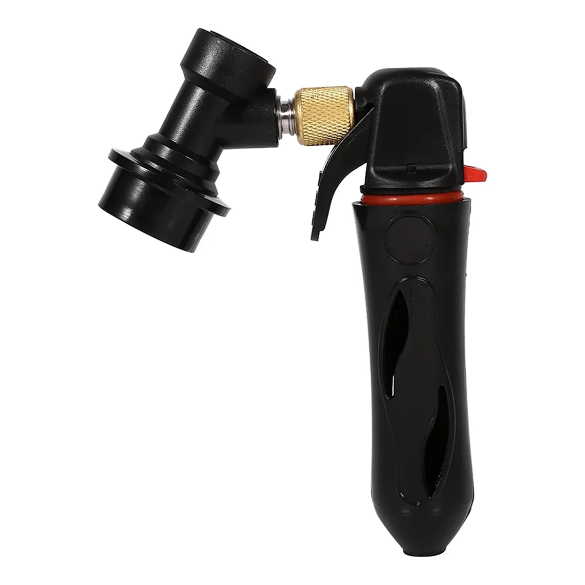 TFBC Portable CO2 Injector for Cornelius Kegs, Compact Beer Wine Soda Charger with Ball Lock Valve for Homebrew Dispensing