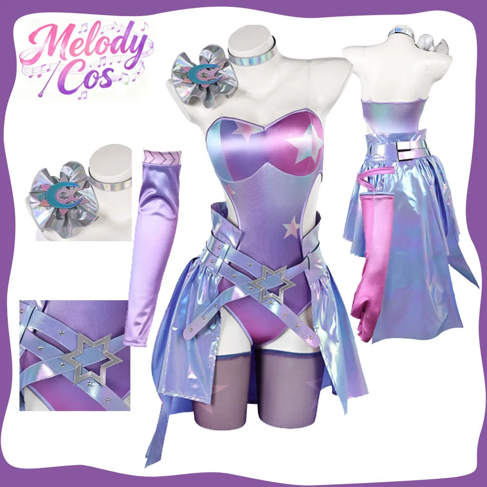 

Костюм для косплея Луны для взрослых женщин: комбинезон, юбка, носки, рукава, ожерелье — идеальный наряд для Хэллоуина и карнавальных вечеринок