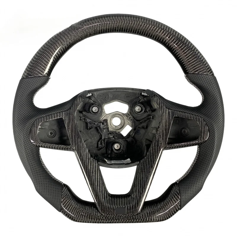 

Для BMW G Series Luxury 3/5/6 Series GT 7 Series G11 G12 G20 G21 G30 G32 Пользовательский руль из настоящего углеродного волокна