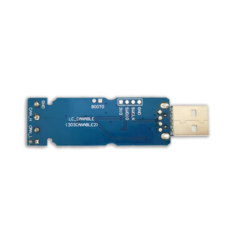 A62T-CANable USB a módulo convertidor CAN Canbus depurador analizador adaptador CANdleLight TJA1051T/3 versión no aislada CANABLE