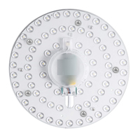 110V 220V LED Light Ceiling Fan Replacement Magnetic Module Lights Ceiling Retrofit Kit for Living Room LED Board Light Panel