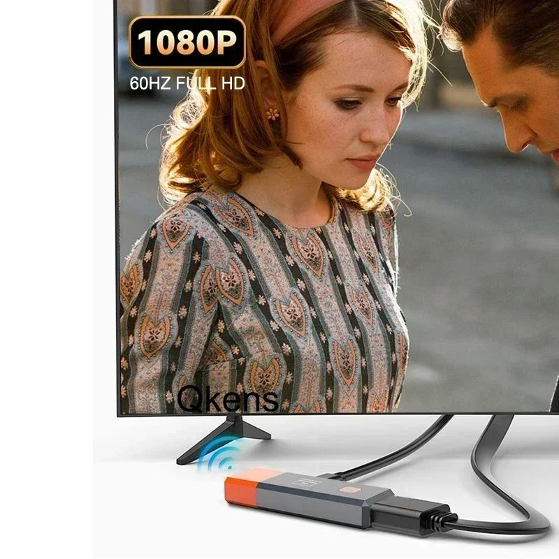 Adaptador de pantalla inalámbrica de 50m, transmisor y receptor de Audio y vídeo, extensor HDMI para DVD STB, portátil, PC a proyector de TV