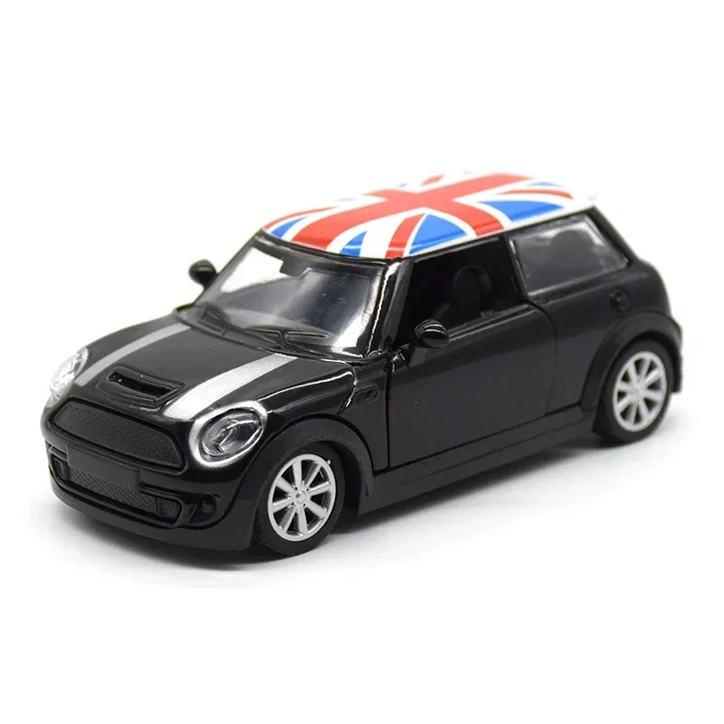 1:36 For BMW MINI COOPER S Alloy Car Model Toy Vehicles Kids Mini Model Toy Pull Back Car Toy Vehicles Miniature Scale Ornament