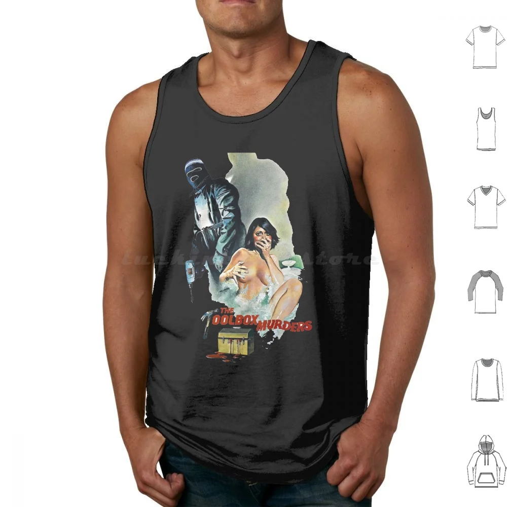 

The Toolbox Murders ( 1978 ) / Slasher [ Horror Movie ] Design | Vhsgasm Horror Vhs Tank Tops Print Cotton The