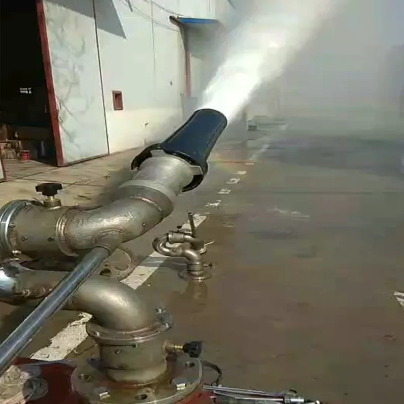 Stainless steel fire water cannon manufacturers produce DC spray dual-purpose fixed fire water cannon manufacturers