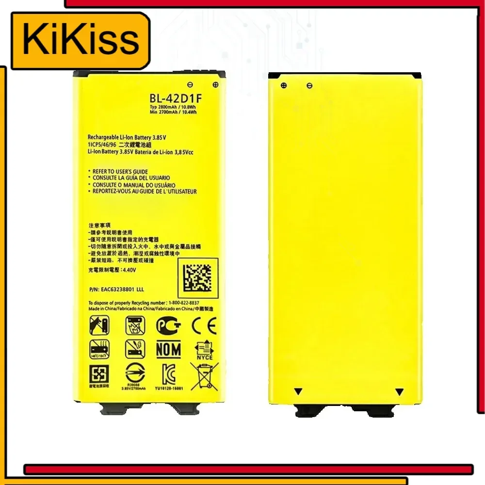 BL-42D1F Battery 2800Mah For LG G5 H820 H830 H831 H840 H850 H860N H860 H868 F700 VS987 LS992 US992 F700L F700S F700k