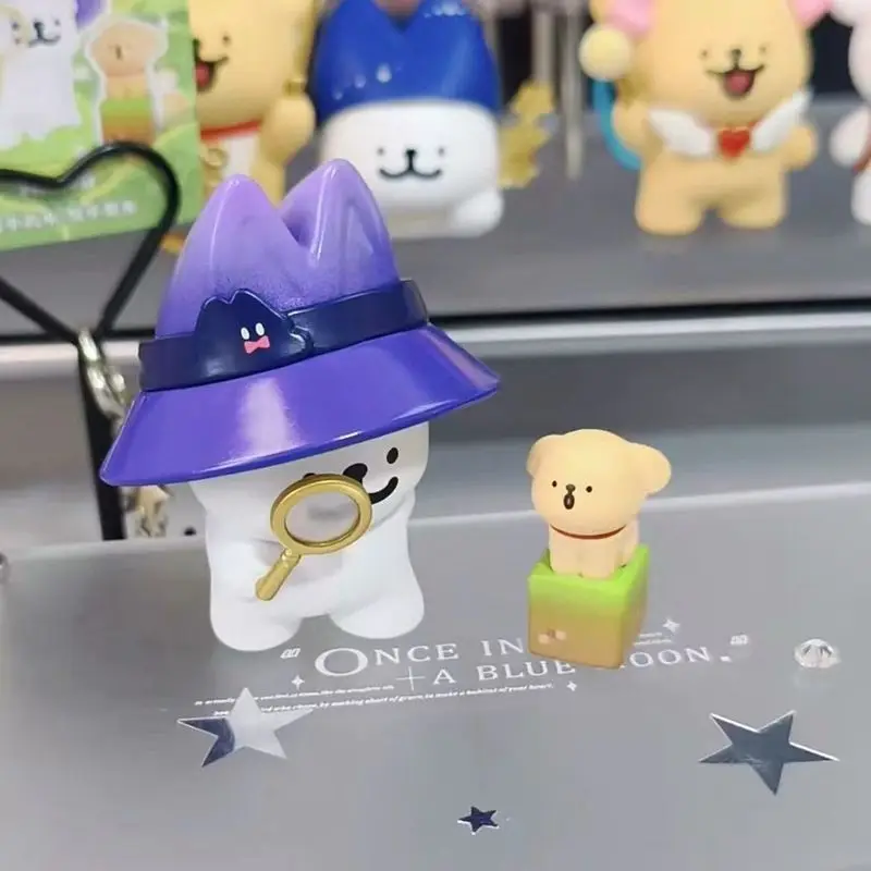 High Quality Funism Genuine Line Puppy Blind Box Magic Adventure Team Series Trendy Desktop Ornament Toy Gift for Birthday