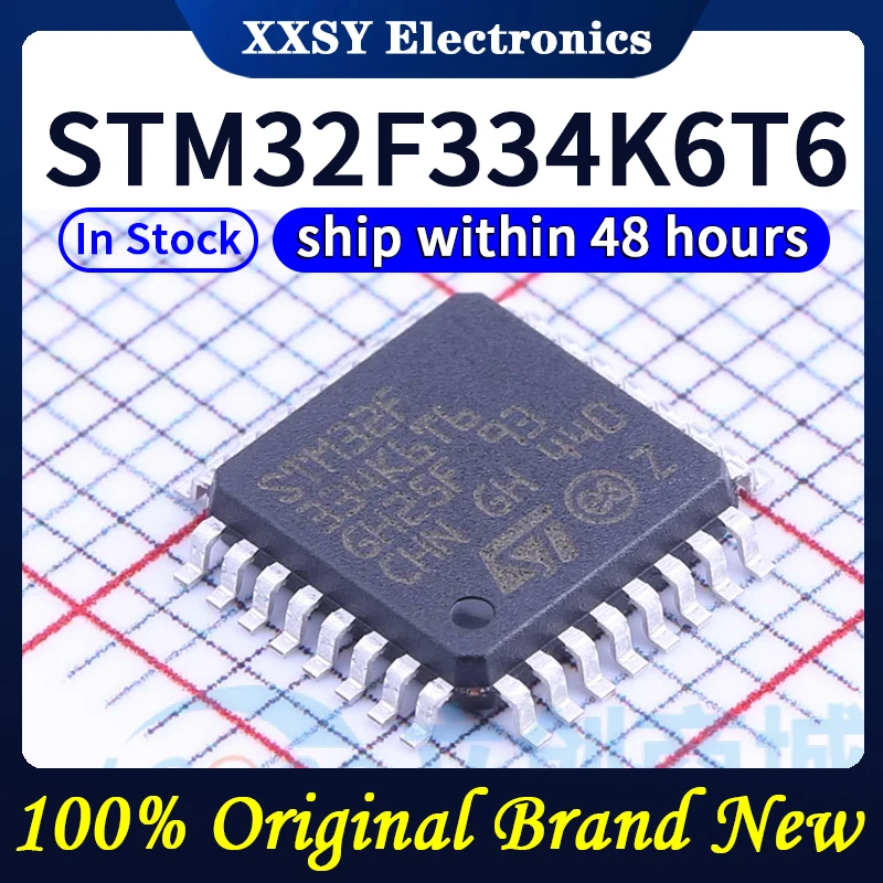 STM32F334C8T6 STM32F334R8T6 STM32F334K8T6 alta calidad 100% Original nuevo