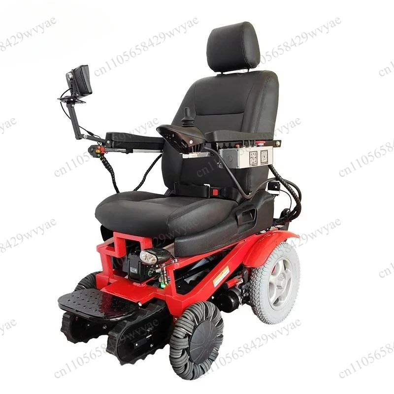 Intelligent Electric Wheelchair with Stair Climbing Function, Swiss Premium Mobility Scooter for Elderly Disabled