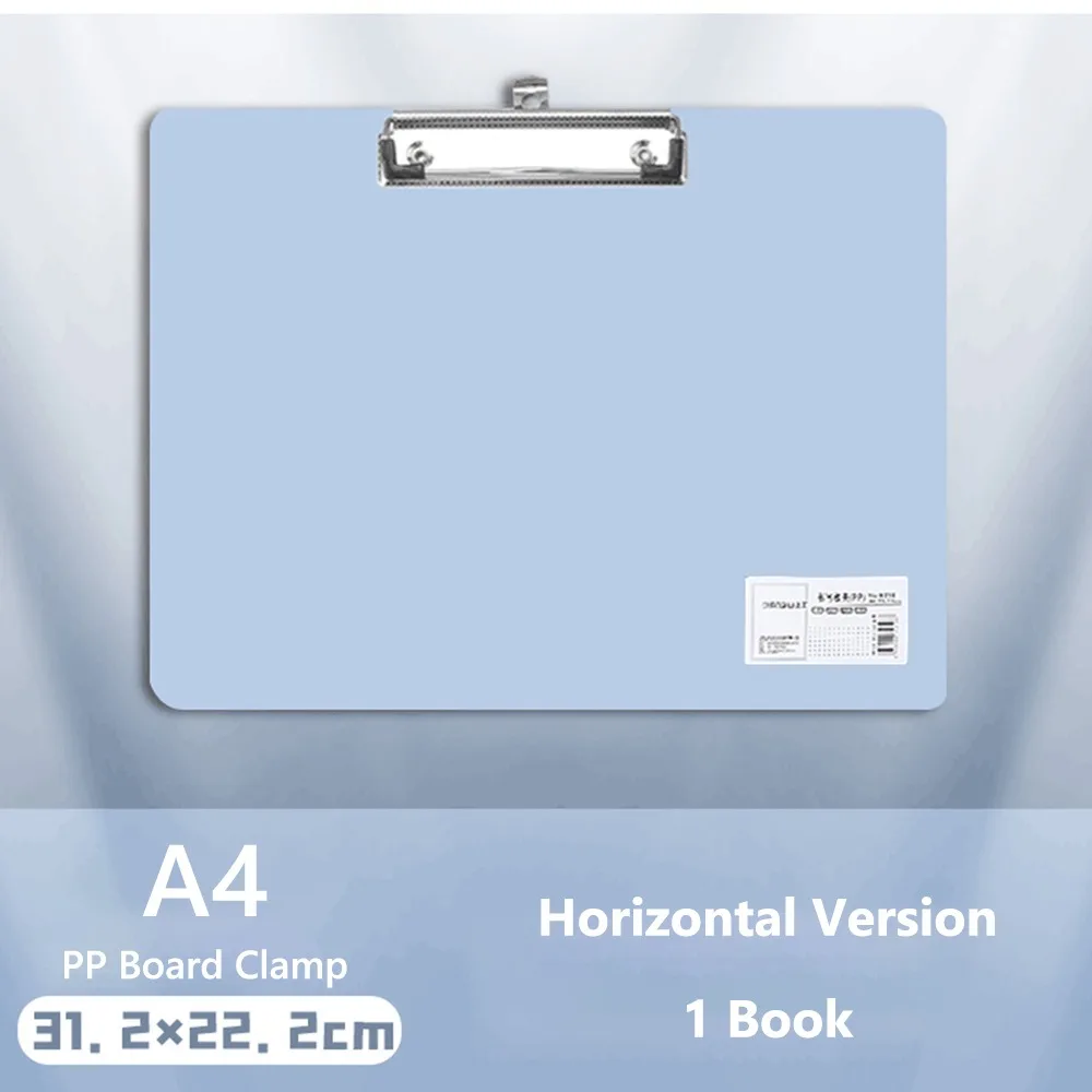 High Quality A4/A5 Writing Splint Horizontal/Vertical With Hanging Hole Writing Clipboard Writing Board Clip Students