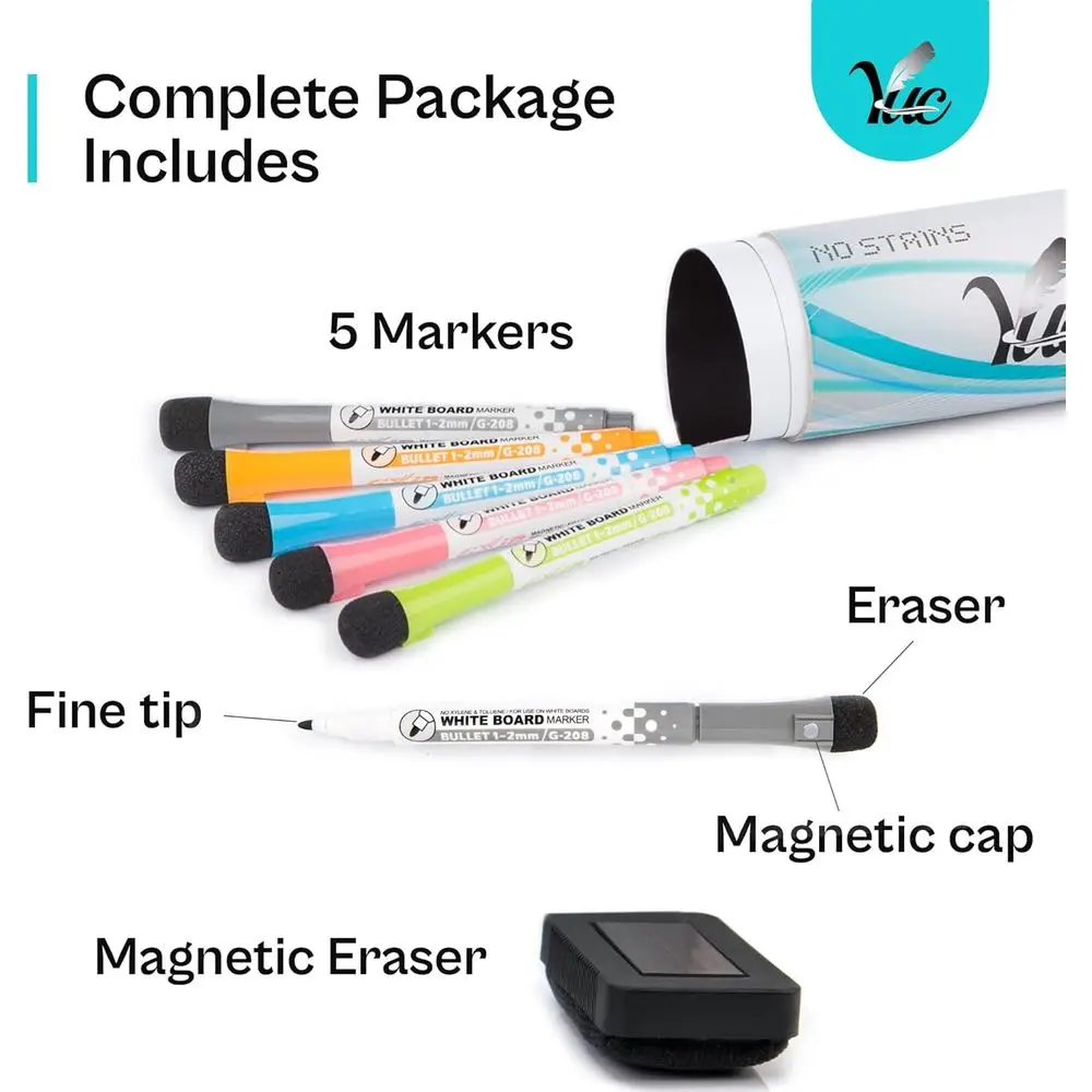 21x29 Inch Large Dry Erase Whiteboard for Refrigerator Use