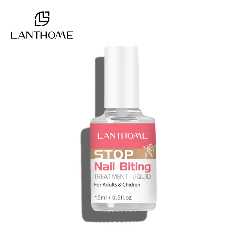 Helps Stop Nail Biting Treatment liquid 15ml Nail Polish Bitter Cuticle For Child Adult Non-Toxic Healthy Oil Stop Sucking Thumb