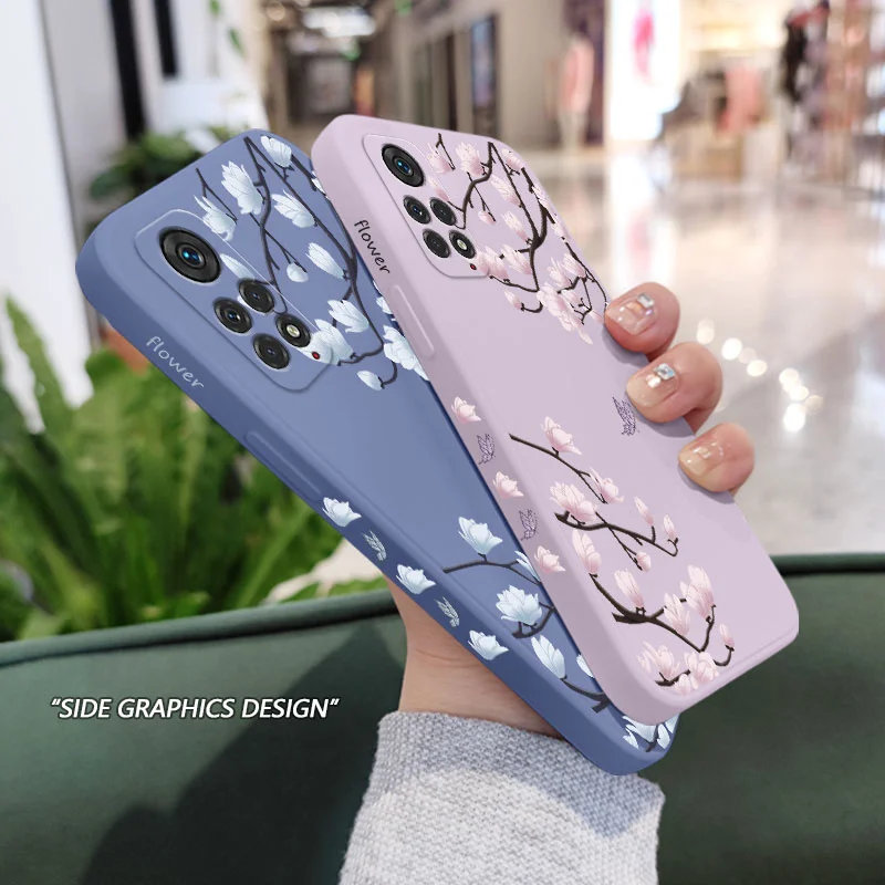 Tree Branch Phone Case For Xiaomi Redmi Note 13 12 12S 11 11S 11T 10 10A 10T 10S 9T 9 8 7 Pro Plus 10C 9A 9C 9T 4G 5G Cover