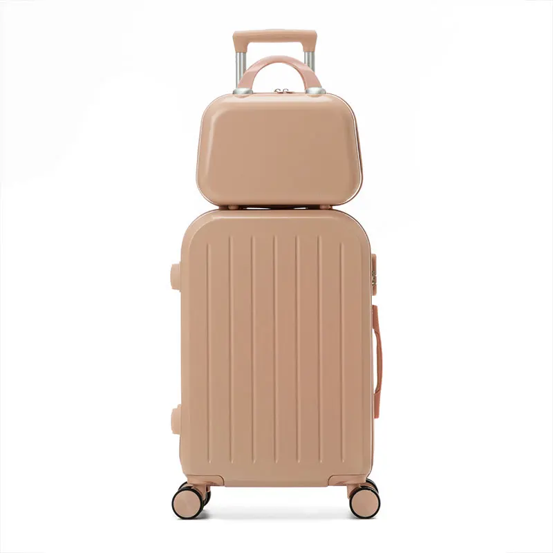 Suitcase Women Student Suitcase Trip Cabin Password Trolley Case Men Luggage Lightweight 18/24/28 Inch Carrier Suitcases Travel