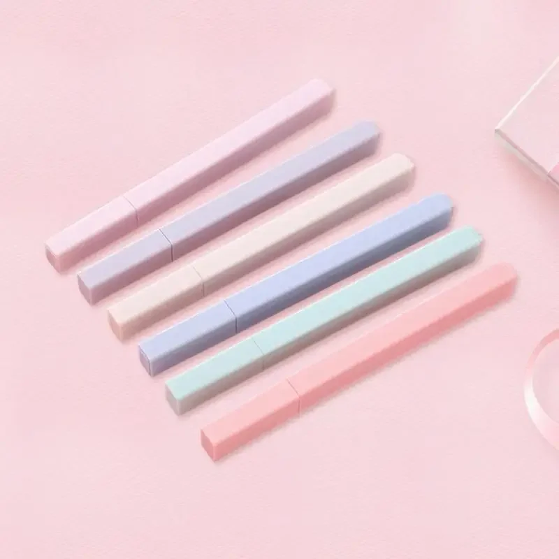 Resaltadores Pastel, bolígrafo artístico para dibujar Graffiti, bolígrafo fluorescente colorido, papelería para estudiantes, suministros escolares y de oficina