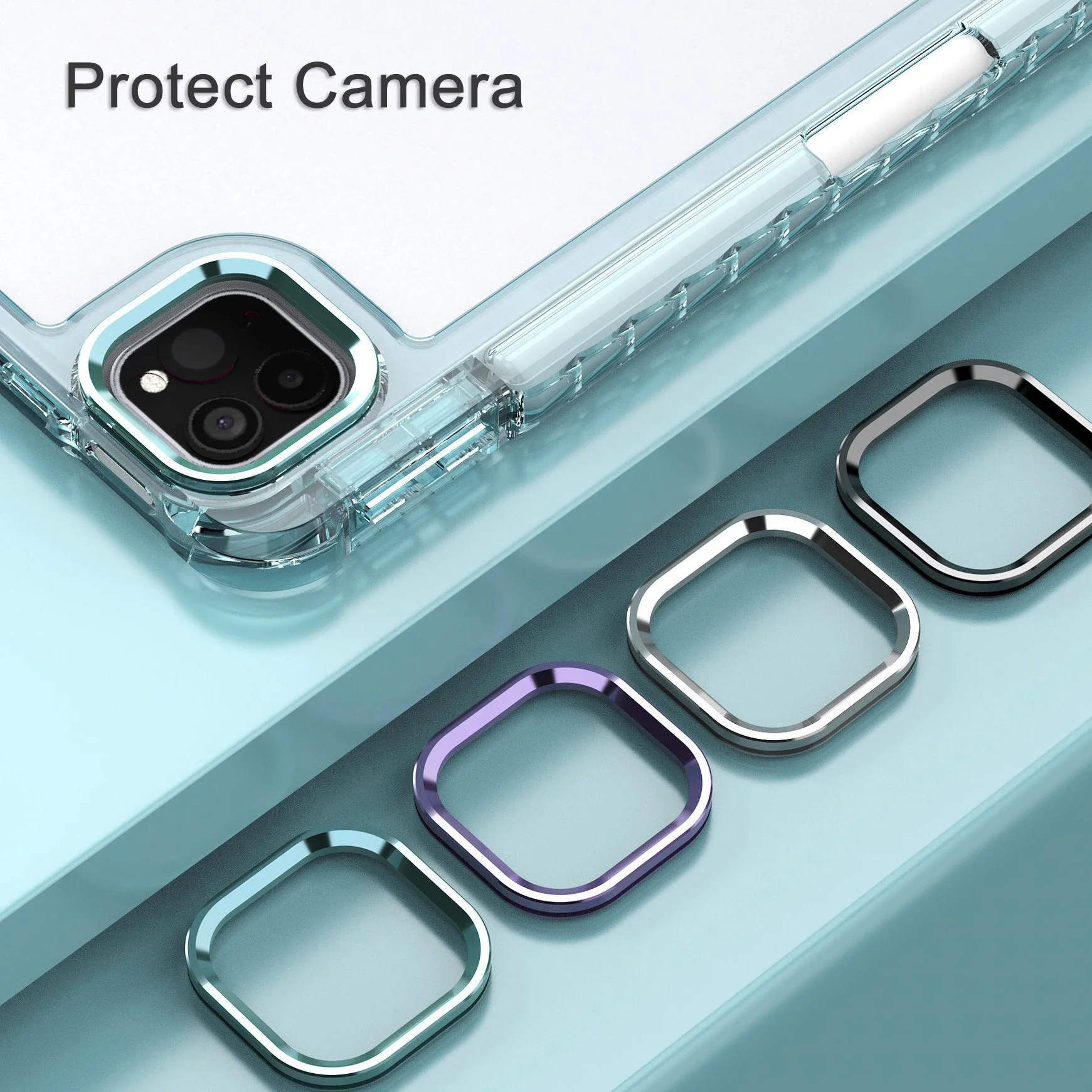 Clear Transparent Case For iPad Air Pro MINI Shockproof Soft Cases 3 4 5 6 7 8 9 10 2021 2022 9.7 10.5 11 10.9 inch Tablet Cover