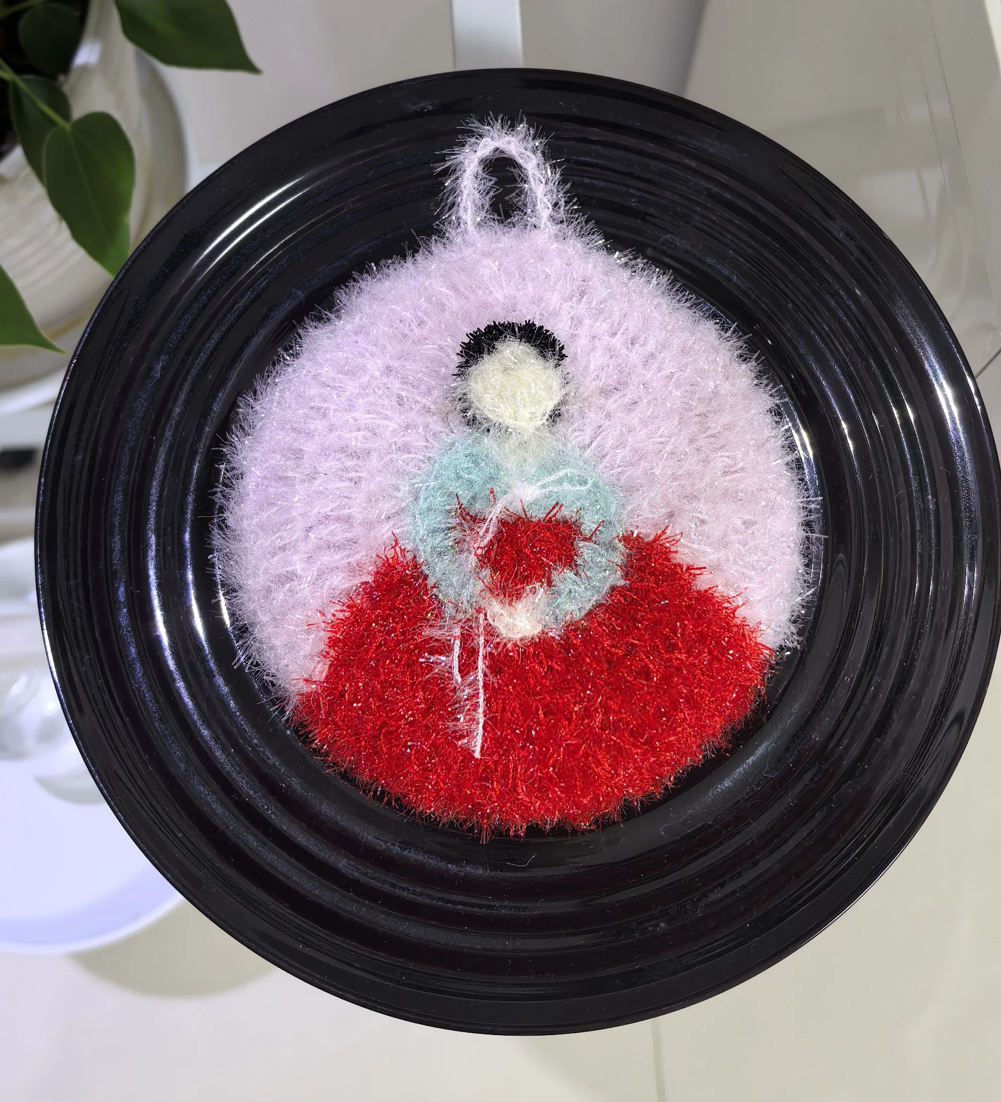

Sturdy Acrylic Long Fur Glass Silk Hook Di Towel Kitchen Oil Resistant Cartoon Smile Face Design Waing Cloth