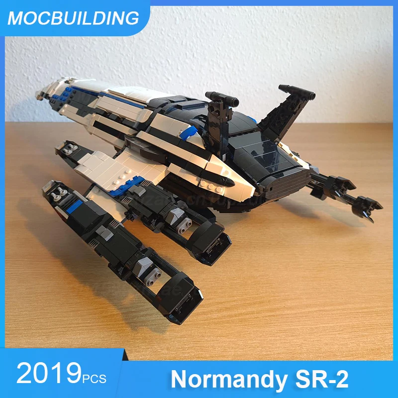 MOC Building Blocks Normandy SR-2 with Interior and Shuttle Model DIY Assemble Bricks Educational Creative Toys Gifts 2019PCS