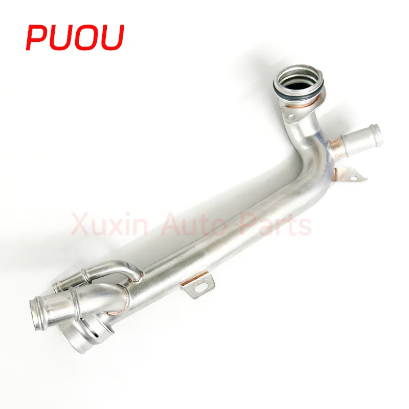 Tubo de refrigeração del termostato del motor de alumínio para Mercedes Benz C 200 E 200 4MATIC E 300 A2642008600 A2642004201