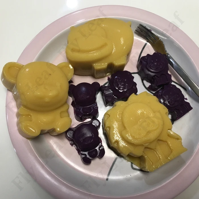 Jelly Pudding Dessert Mousse Baking Mould Handmade Lion Cow Silicone Mold Cake Tool