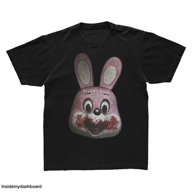 Silent Hill Robbie the Rabbit T-Shirt, Cult Classic Horror Game Merch, Horror Graphic Tee, Silent Hill T-Shirt