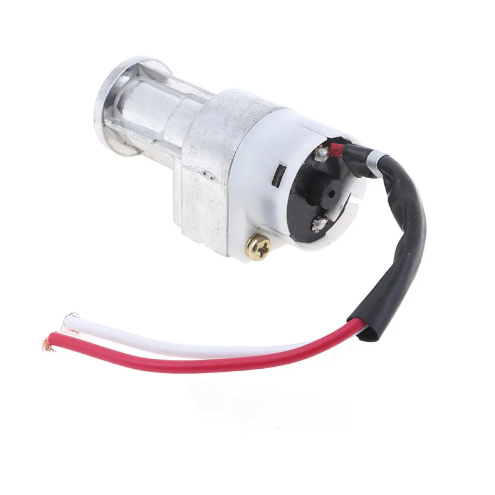 Universal Electric Scooter Battery Lock Silver Fish Battery Case Key Switch Security Protection Component For Ebike Parts