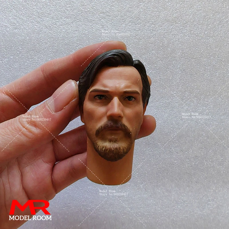 1/6 مقياس إيوان مكجريجور رئيس نحت نموذج بولي كلوريد الفينيل ذكر رئيس نحت نموذج صالح 12 "الجندي عمل الشكل دمى الجسم #1