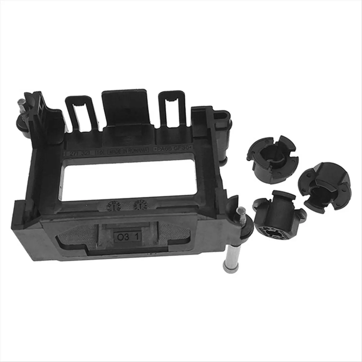 #65S Cruise Radar Sensor Bracket,Cruise Radar Sensor Control Bracket Buckle for Honda Civic CRV (Black)