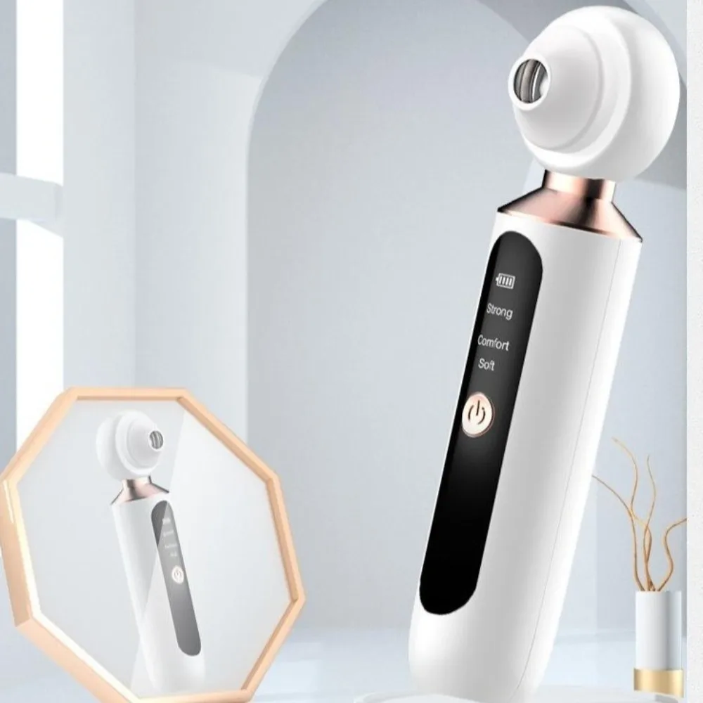 Visual Electric Blackhead Remover Pore Cleanser Magnifying Glass Facial Blackhead Removal Instrument Acne Remover LED