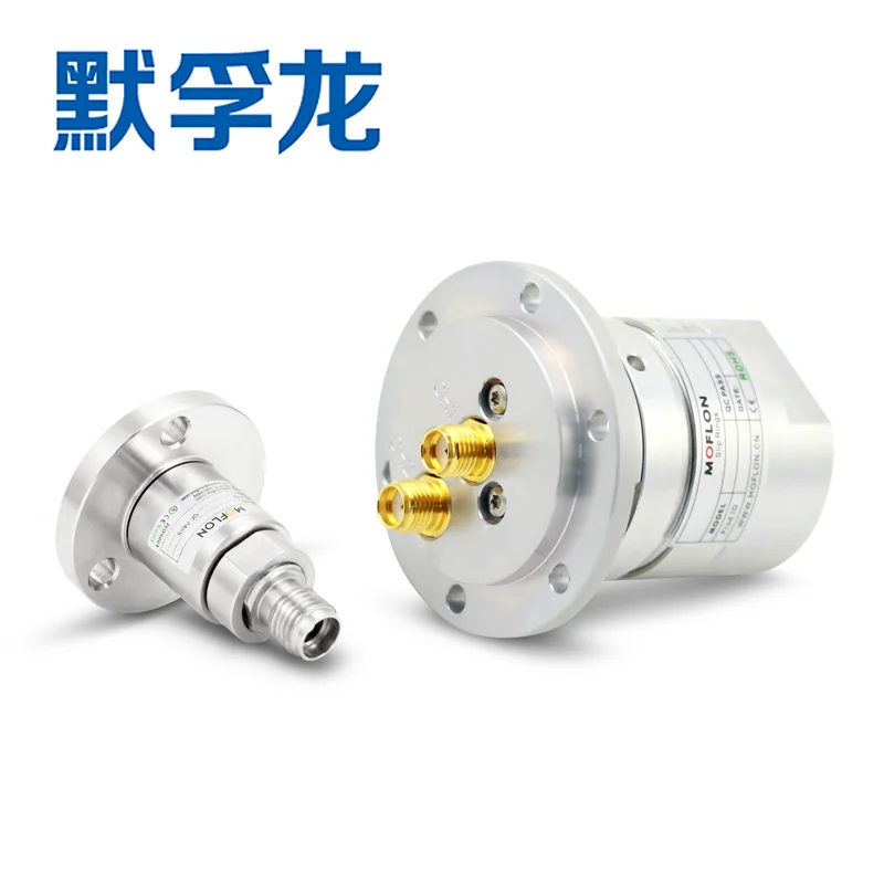 

1 Way 2 Way High Frequency Slip Ring RF Rotary Joint Coaxial Connector for Signal Transmission