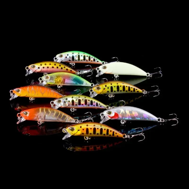 Mino Creek Luya  micro cast glow-in-the-dark Milo Tremor slow sinking dead fly Top fishing gear utility