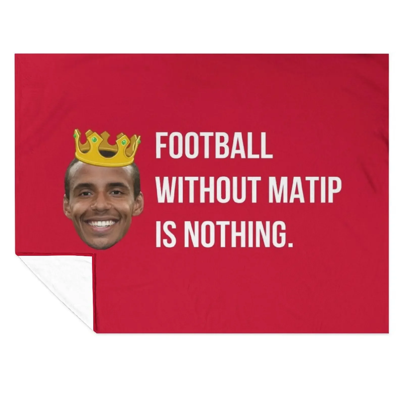 

Football Without Matip Is Nothing Throw Blanket For Baby Picnic decorative Thermals For Travel Blankets